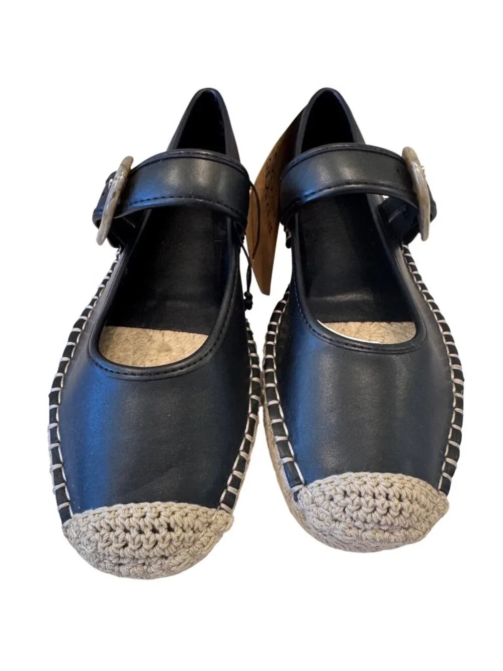 Frye & Co. Jatani Size 8.5 Mary Jane Flats NWB Black Buckle